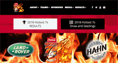 Desktop Screenshot of hottest7s.com